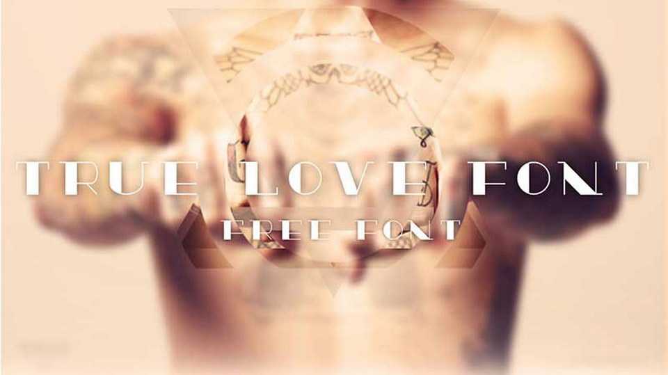 True Love Font › Fontesk