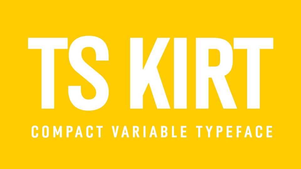TS Kirt Font › Fontesk