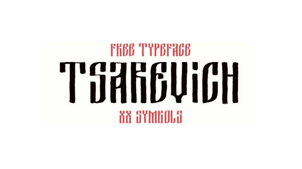 Tsarevich Old Font › Fontesk