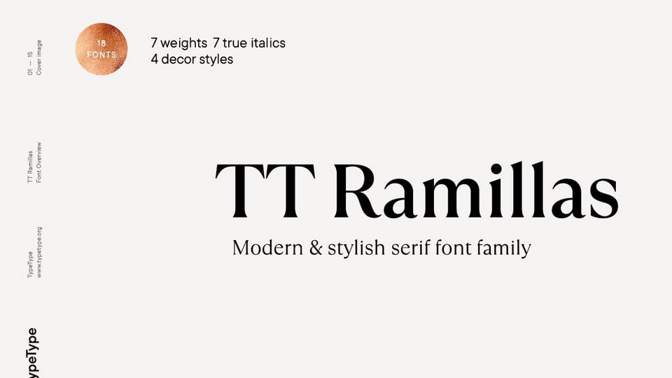 TT Ramillas Font › Fontesk