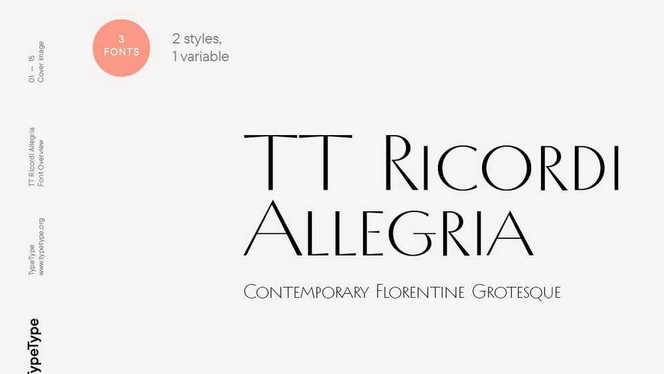 TT Ricordi Allegria Font › Fontesk