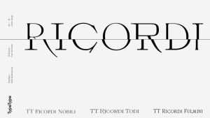 TT Ricordi Font Family › Fontesk