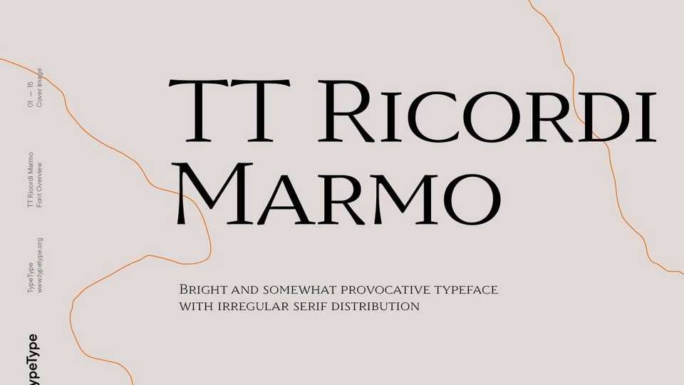 TT Ricordi Marmo Font › Fontesk