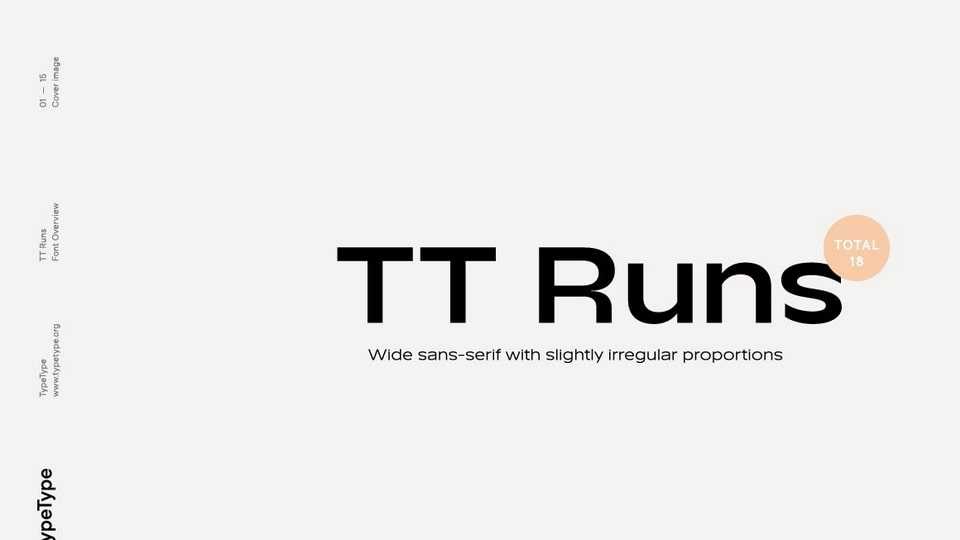 TT Runs Font › Fontesk
