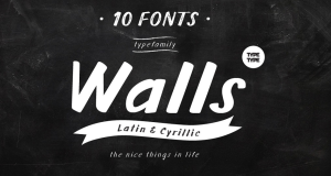 TT Walls Font Family