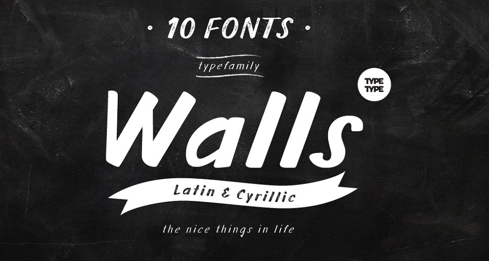 TT Walls Font Family