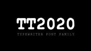 TT2020 Font Family › Fontesk