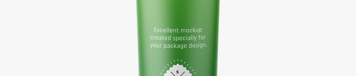 Tube with pump mockup / matt