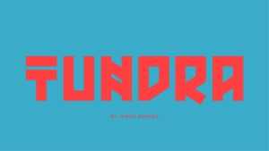 Tundra Font › Fontesk