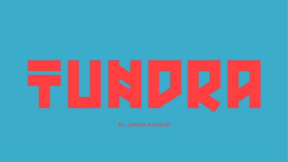 Tundra Font › Fontesk
