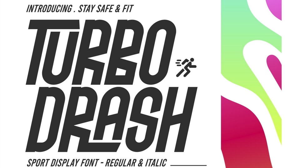 Turbo Drash Font › Fontesk