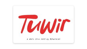 Tuwir Font › Fontesk