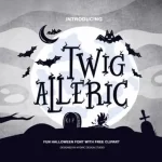 Twig Alleric Display Font