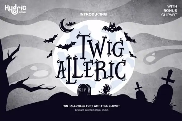 Twig Alleric Display Font