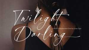 Twilight Darling Font › Fontesk