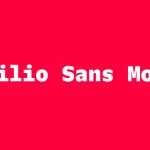 Twilio Sans Mono Font Family › Fontesk