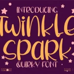 Twinkle Spark Font - Fonte Grátis Twinkle Spark Font