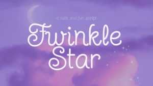 Twinkle Star Font › Fontesk