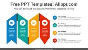 Twisted Ribbon PowerPoint Diagram