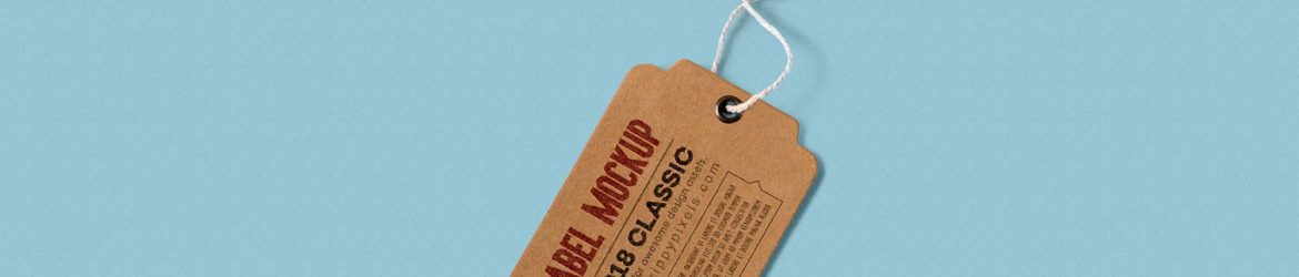 Two Free Label Mockups (PSD)