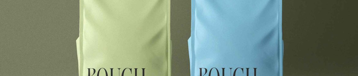 Two Front View Pouch Mockups