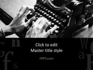 Type PowerPoint Template