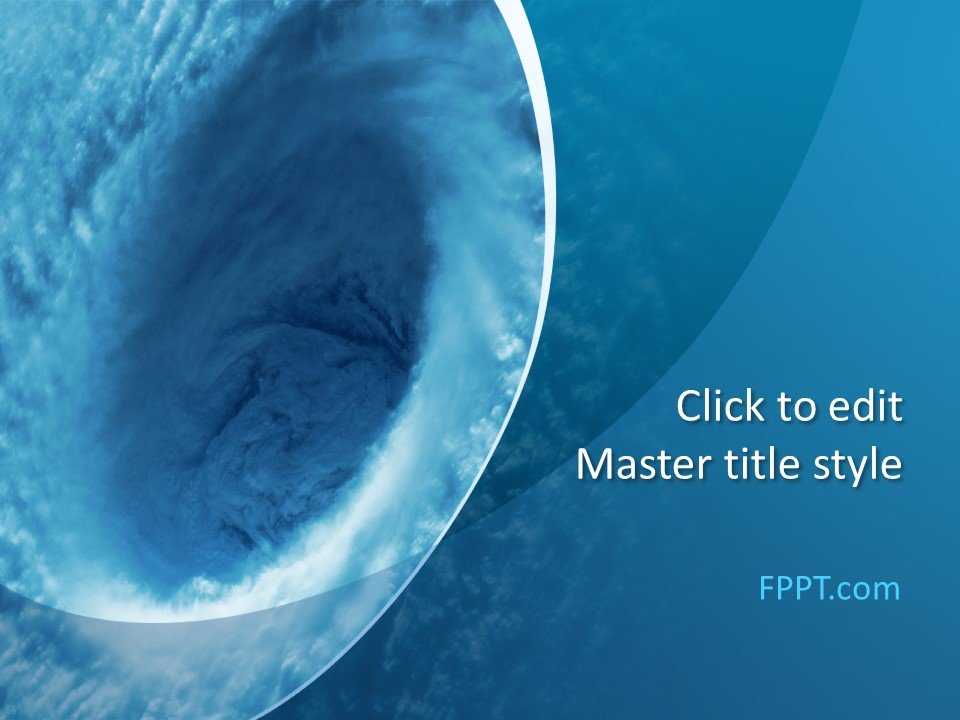 Typhoon PowerPoint Template