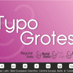 Typo Grotesk font family