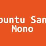 Ubuntu Sans Mono Font Family › Fontesk