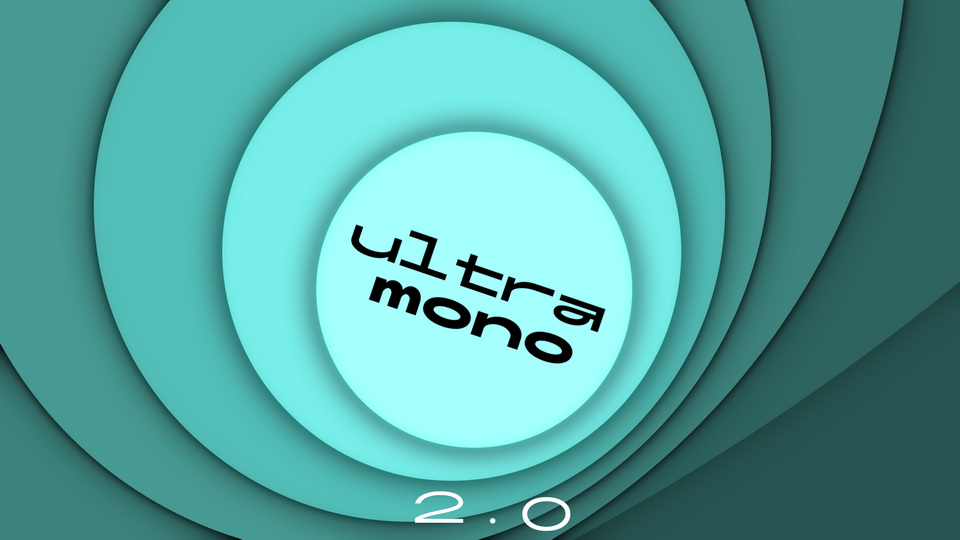 Ultramono 2.0 Font Family › Fontesk
