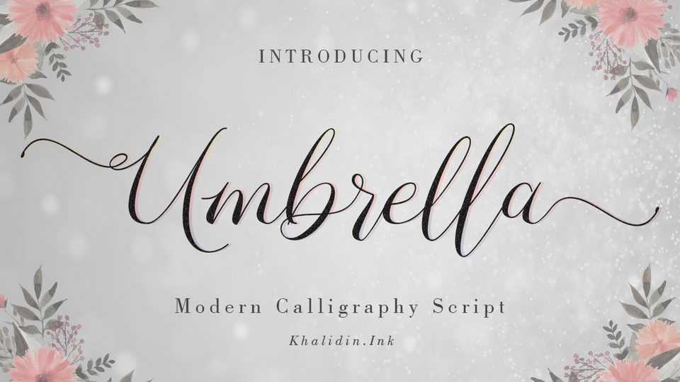 Umbrella Font › Fontesk