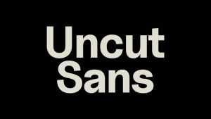 Uncut Sans Font Family › Fontesk
