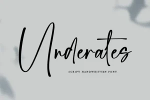 Underates Font