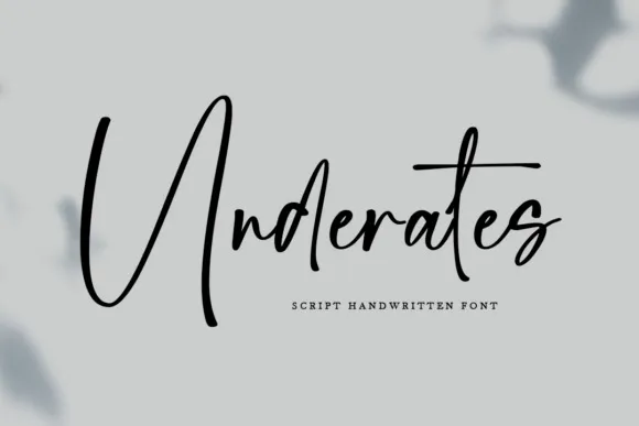 Underates Font