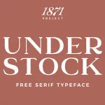 Understock Serif Font - Fonte Grátis Understock Serif Font