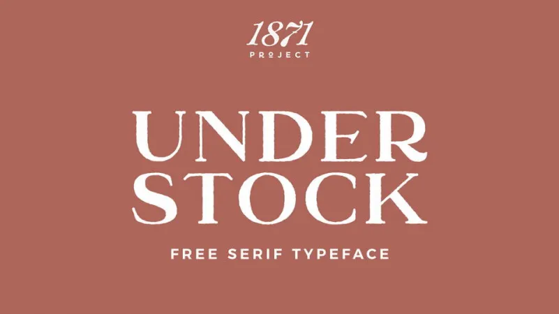 Understock Serif Font