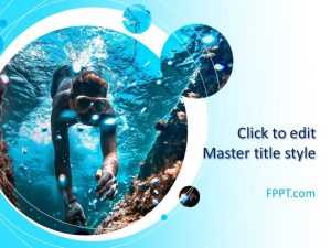 Underwater PowerPoint Template
