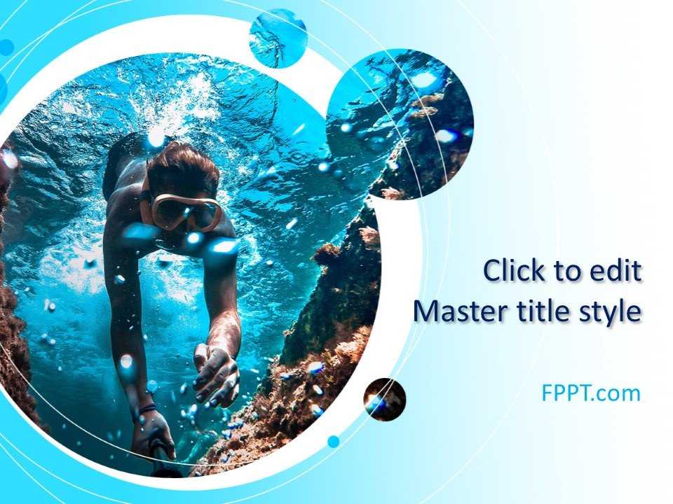 Underwater PowerPoint Template