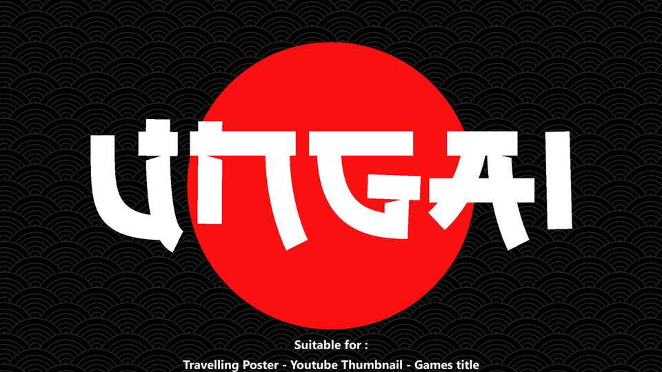Ungai Font › Fontesk