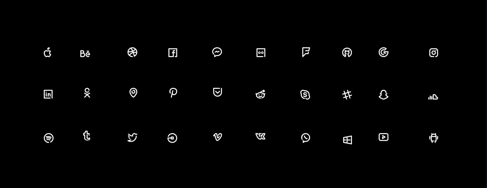 Unicon Free Line Icons Set (Ai, Sketch)