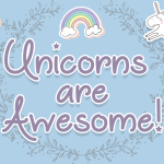 Unicorns are Awesome Font