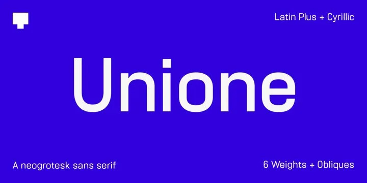 Unione Sans Font Family