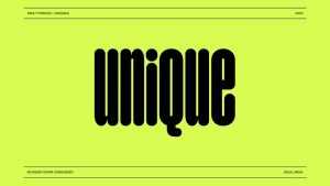 Unique Font Family › Fontesk