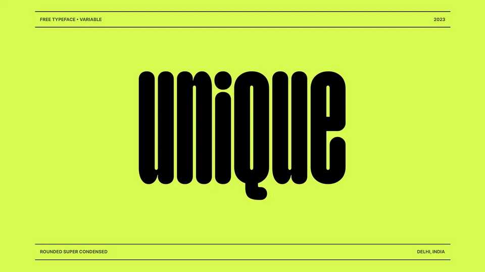 Unique Font Family › Fontesk