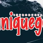 uniquego Display Font