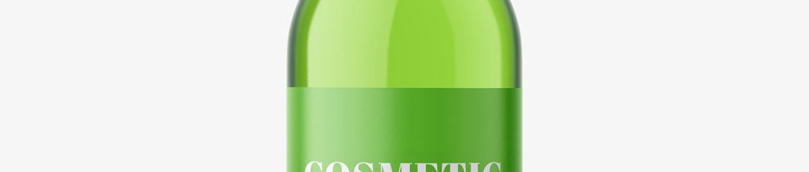 Univeral bottle mockup / transparent