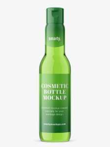 Univeral bottle mockup / transparent