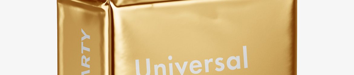 Universal bag mockup / metallic