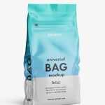 Universal bag with seal mockup / glossy