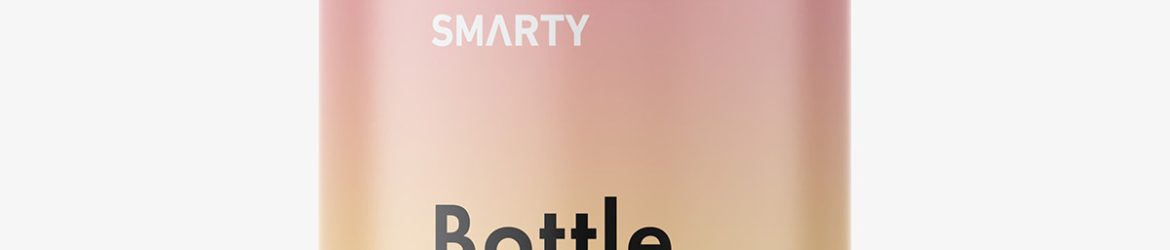 Universal bottle mockup / amber